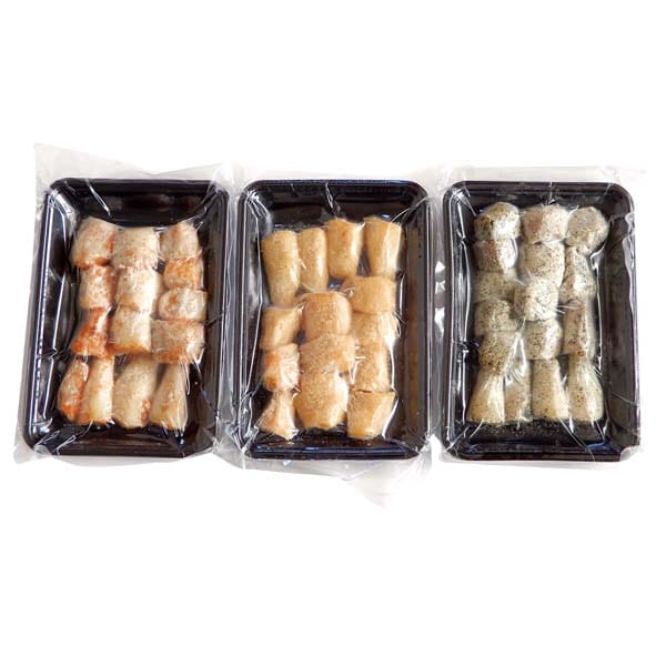 山口 井上商店 国産まふぐ唐揚三昧(まふぐ唐揚げ200g、まふぐ唐揚げ(辛子明太子)200g、まふぐ唐揚げ(わかめ)200g)【お届け期間:11月11日〜1月10日】【旬鮮便】【NN】 商品画像1