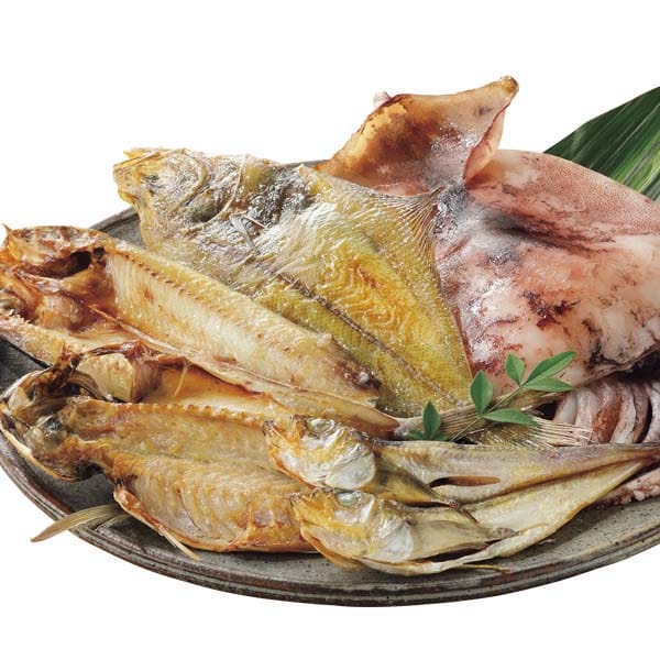 鳥取 中村商店 山陰沖一夜干し詰合せ(はたはた×6、干かれい×2、真あじ×3、とびうお×2、するめいか)【お届け期間:11月11日〜1月10日】【旬鮮便】【NN】　商品画像1