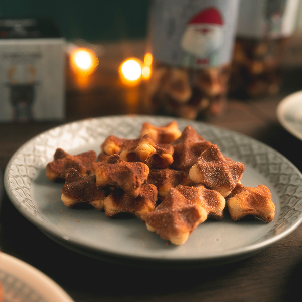 R.L waffle cake コロコロワッフル バニラ・ミルク 各6袋入【イオンのクリスマス】 商品画像1