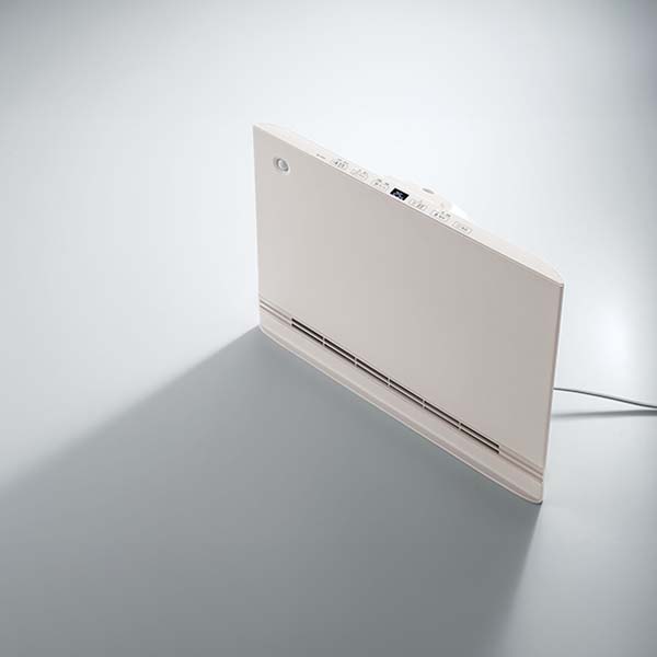 節電/室温センサー付大風量パネルセラミックヒーター スマートスリムヒート ワイド ホワイト [CH-T2497WH]【雑貨】　商品画像1