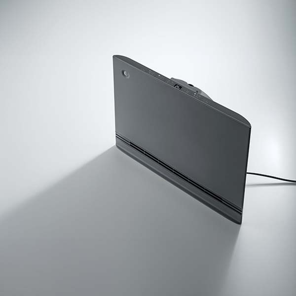 節電/室温センサー付大風量パネルセラミックヒーター スマートスリムヒート ワイド グレー [CH-T2497GY]【雑貨】　商品画像1