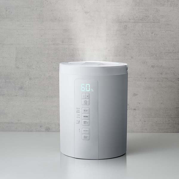 多機能スチーム加湿器「スチームポット」3L ホワイト [ST-T2370WH]【雑貨】　商品画像1