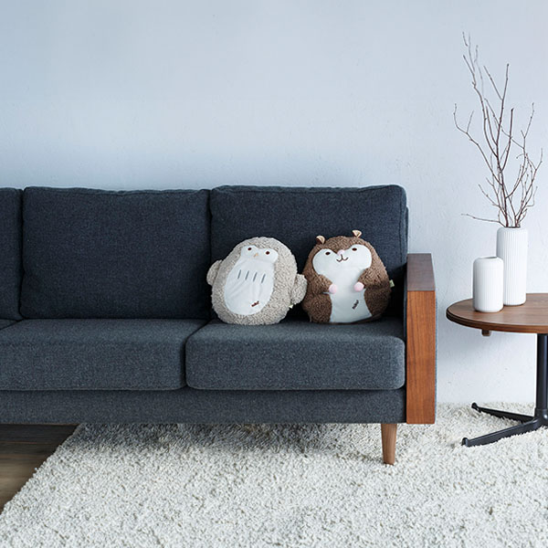 蓄熱式エコ湯たんぽ「ぬくぬく」ハグ フクロウ [EWT-2145FK]【雑貨】　商品画像1