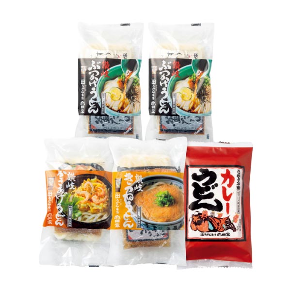 うどん本陣山田家 冷凍讃岐うどん 4種の味の詰合せ【冬の贈りもの・お歳暮】【NN】 商品画像1