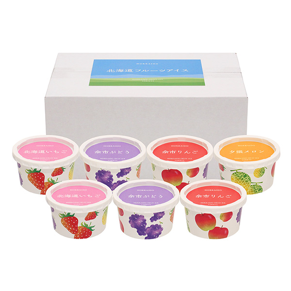 北海道フルーツアイスバラエティ【お届け期間：12月20日〜12月30日】[AH-IB]【イオンゴールドカード会員さま限定特別セール12月】　商品画像1