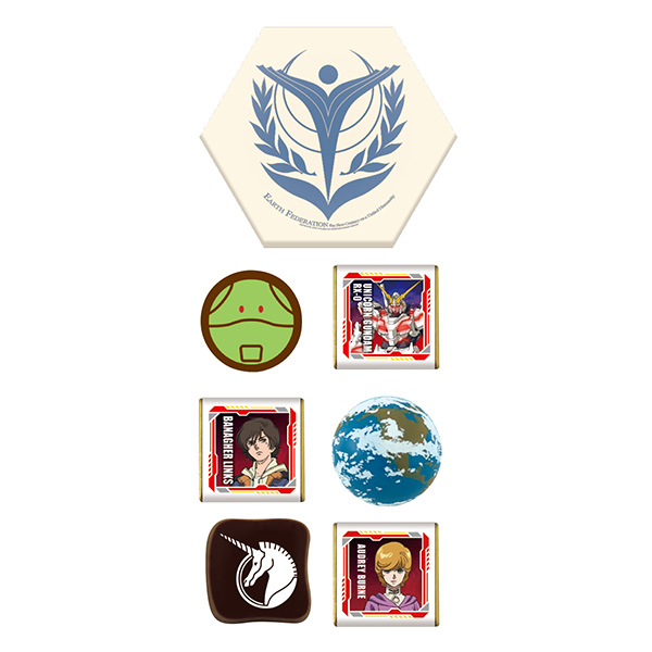 ハート ユニコーンガンダムデストロイモードロング缶 チョコレート菓子7個入【お届け期間：1月15日〜2月21日】【バレンタイン】　商品画像1