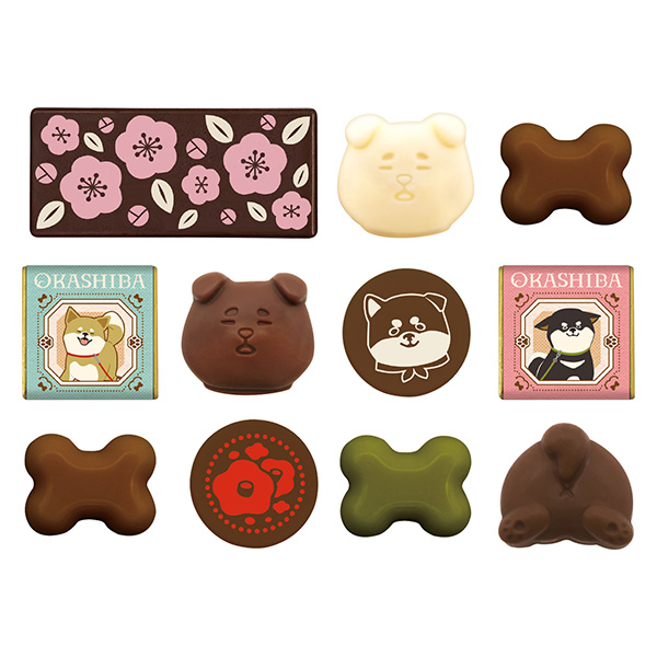 ハート おかしばスペシャルBOX チョコレート菓子11個入【お届け期間:1月15日〜2月21日】【バレンタイン】 商品画像1