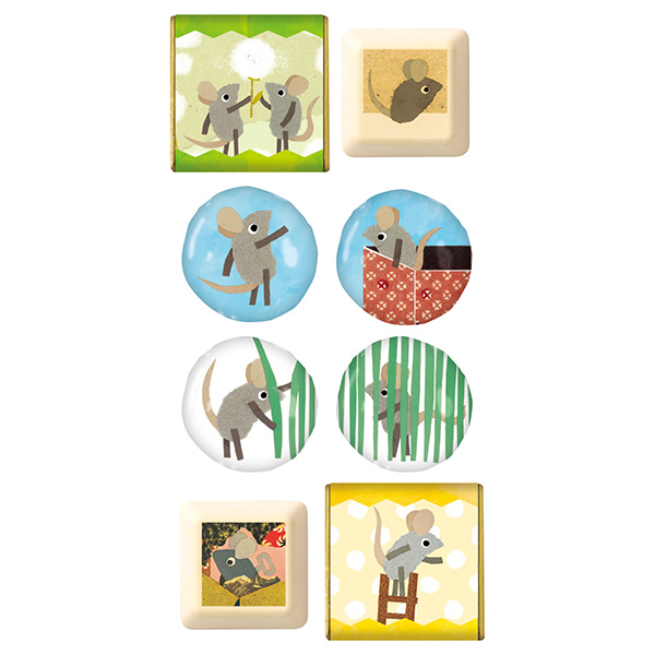 ハート レオ・レオニアート缶 チョコレート菓子8個入り【お届け期間：1月15日〜2月21日】【バレンタイン】　商品画像1