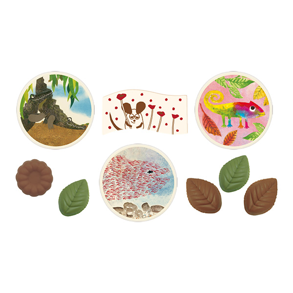 ハート レオ・レオニアンサンブル缶 チョコレート菓子9個入【お届け期間：1月15日〜2月21日】【バレンタイン】　商品画像1