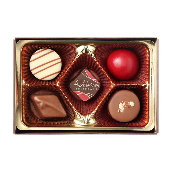 ラ・メゾン白金 白金ショコラ 5個入【お届け期間:1月15日〜2月21日】【バレンタイン】 商品画像1