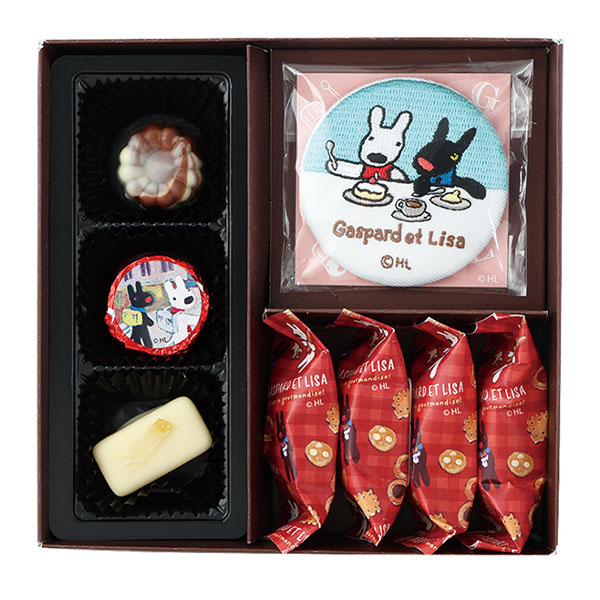 リサとガスパール リサとガスパールのパティシエボックス(缶バッジ入り)【お届け期間：1月15日〜2月21日】【バレンタイン】　商品画像1