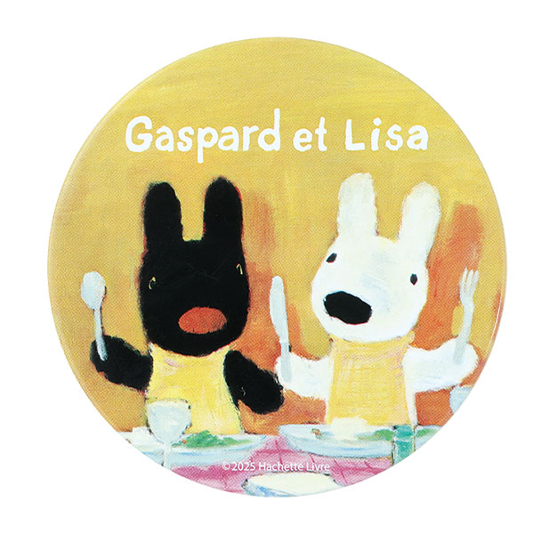 リサとガスパール リサとガスパールのなかよしペア缶【お届け期間：1月15日〜2月21日】【バレンタイン】　商品画像1