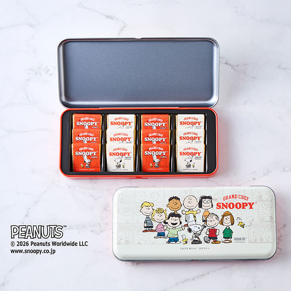 帝国ホテル 料理長スヌーピー プレートチョコレート 12個入【お届け期間:1月15日〜2月21日】【バレンタイン】 商品画像1