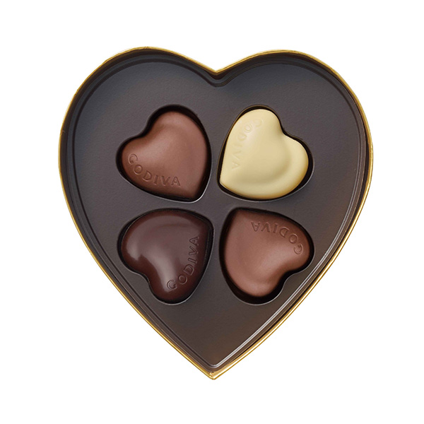 ゴディバ クールアソート チョコレート菓子4粒入【お届け期間：1月15日〜2月21日】【バレンタイン】　商品画像1