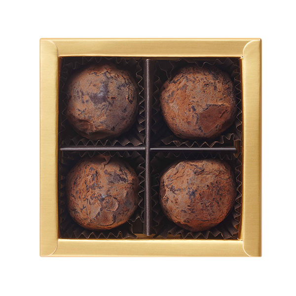 ゴディバ トリュフ アソート  チョコレート菓子4粒入【お届け期間：1月15日〜2月21日】【バレンタイン】　商品画像1