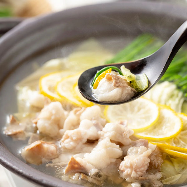 崔家の健美鍋 国産牛もつ鍋2人前(柚子風味)【おいしいお取り寄せ】　商品画像1