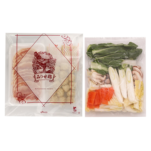 ヨコオフーズ みつせ鶏白湯スープ2-3人前 866g【おいしいお取り寄せ】　商品画像1