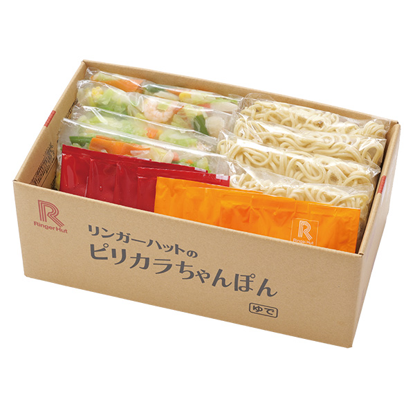 リンガーハット ピリカラちゃんぽん 4食×2箱(L8022)【サクワ】　商品画像1