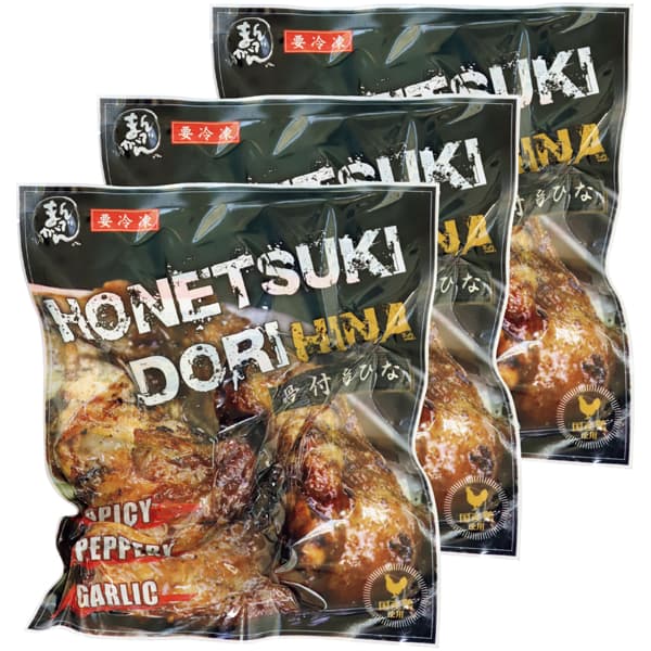 香川 まんでがん 骨付き鶏ひな 3本セット 220g×3【NN】　商品画像1