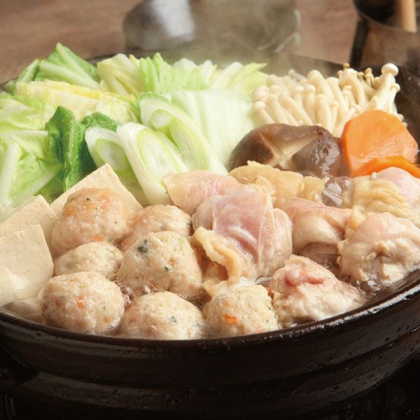 鳥取 大山鶏肉鍋物セット(つみれ・もも切身)(大山鶏むね肉つみれ600g、大山鶏もも切身600g)【NN】　商品画像1