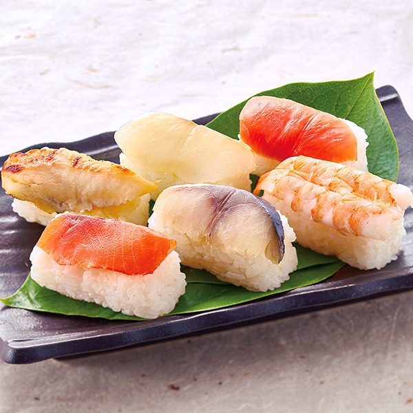 柿の葉寿司 六彩×4袋(L8060)【サクワ】【直送】 商品画像1