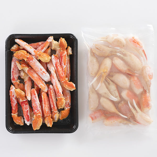 訳あり ボイルずわいがに爪下ポーション・爪セット 各500g【イオンゴールドカード会員さま限定特別セール1月】　商品画像1