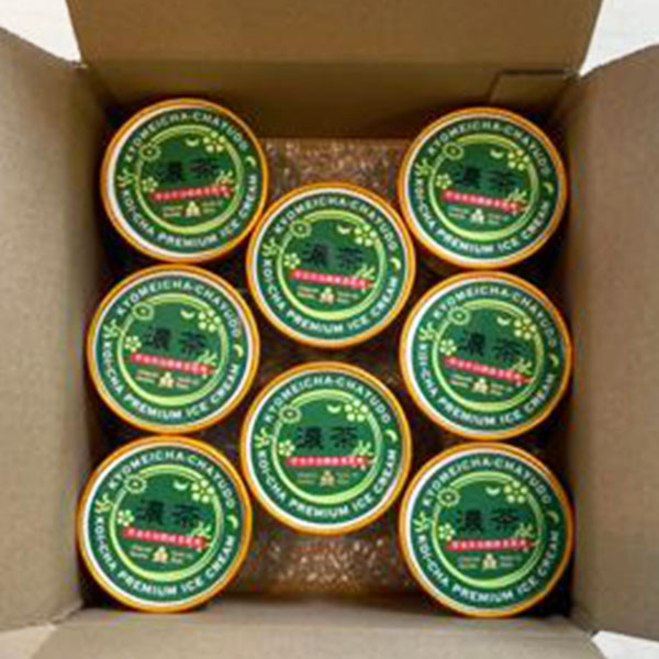 京都宇治 茶游堂 宇治抹茶プレミアムアイス「濃茶」 8個入り【年間ギフト】 商品画像1