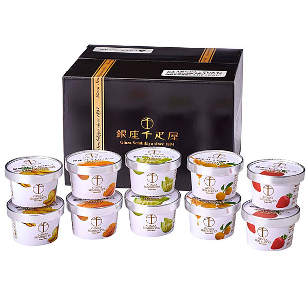 銀座プレミアムソルベ 10個[PGS-138N]【イオンゴールドカード会員さま限定特別セール2月】　商品画像1