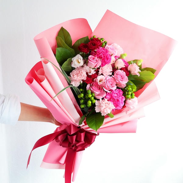 フラメッセブーケL(ピンク)【花】【年間ギフト】　商品画像1