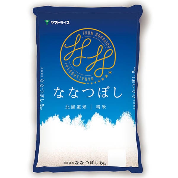 【令和7年産】【精米】ヤマトライス 人気銘柄食べ比べセット(北海道産ななつぼし5kg・富山県産コシヒカリ5kg)【CB】　商品画像1