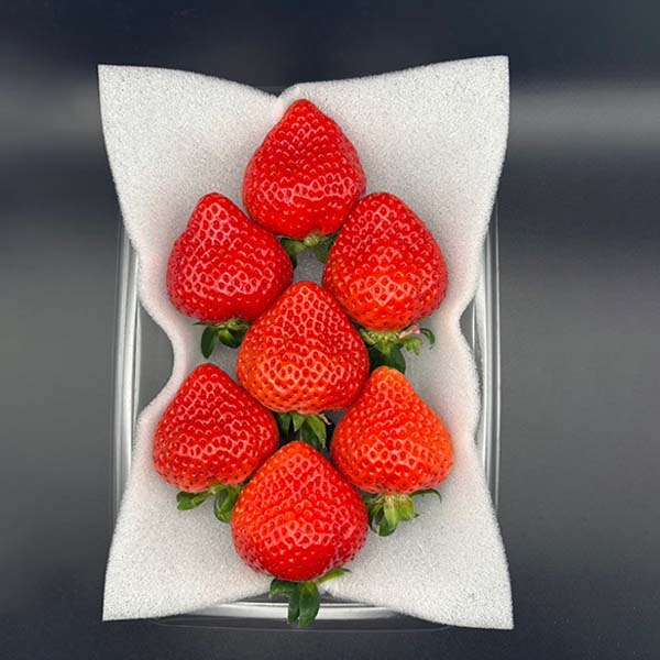 福岡県産 博多あまおう 平パック(DX) 2パック 桜箱【九州フェア】【おいしいお取り寄せ】　商品画像1