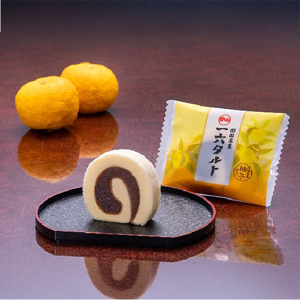 愛媛 一六本舗 ひと切れ一六タルト柚子・宇治抹茶・伊予柑 15個入(ひと切れ一六タルト柚子×5個 ひと切れ一六タルト宇治抹茶×5個 ひと切れ一六タルト伊予柑×5個 )【NN】 商品画像1