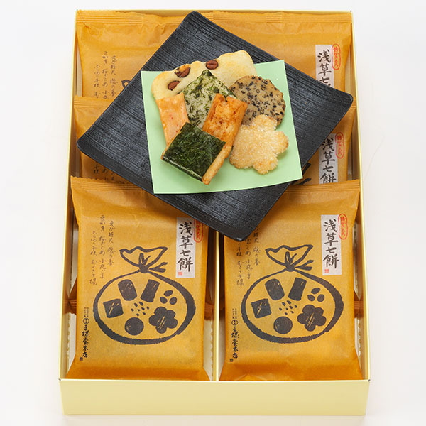 王様堂本店 浅草七餅 6袋【年間ギフト】 商品画像1