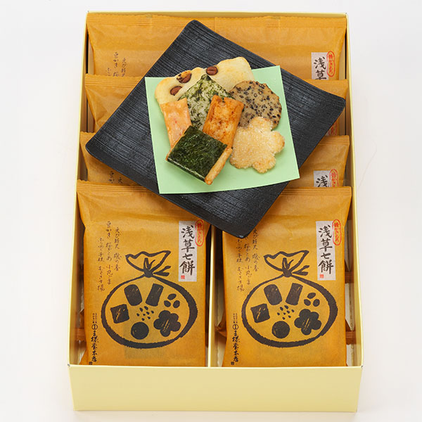 王様堂本店 浅草七餅 8袋【年間ギフト】 商品画像1