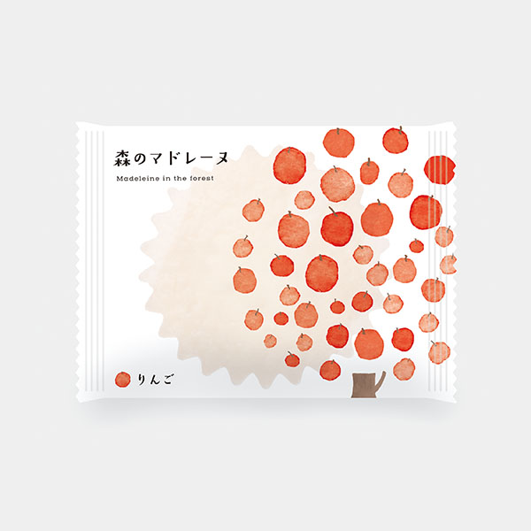 ラグノオ 森のマドレーヌ・りんご【東北フェア】 商品画像1