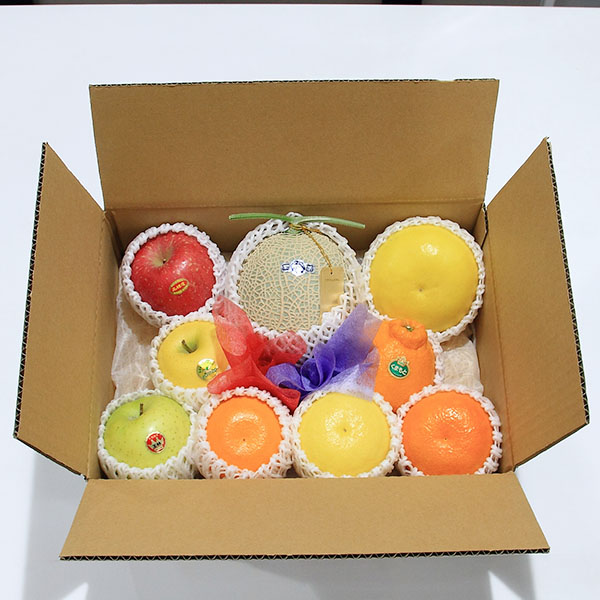 豊洲市場発 国産 旬の果物詰合せ(大) ご自宅用箱入り【おいしいお取り寄せ】　商品画像1