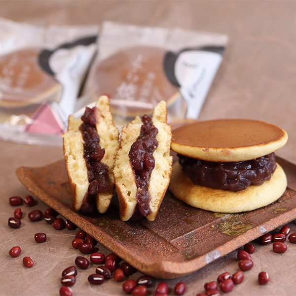 島根県松葉屋 奥出雲のどら焼き・神様がいっパイセット 奥出雲のどらやきつぶあん3個 神様がいっパイ小豆3個、かぼちゃ2個【NN】　商品画像1