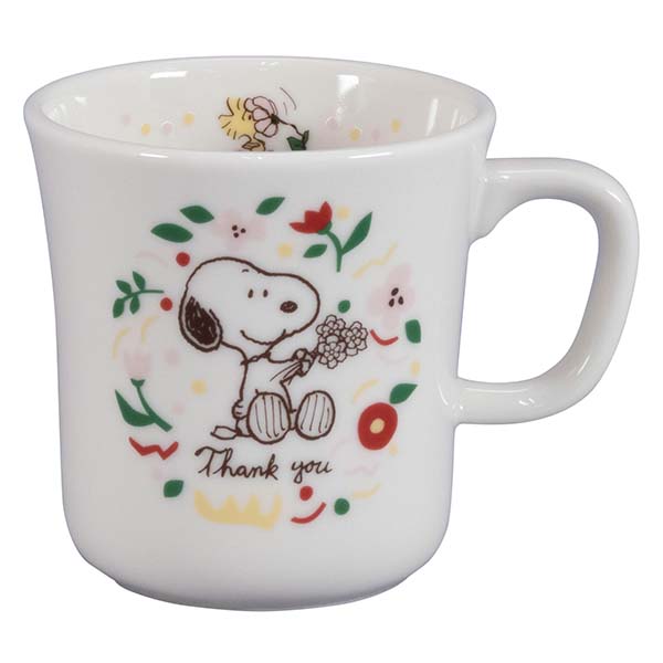 スヌーピー スヌーピーマグイエロー＆マネケンワッフル [SN160-11]【母の日】　商品画像1