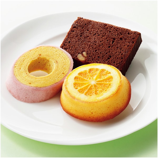 リーフ ミディ胡蝶蘭「ペニー」(SUSTEE付)+神戸スイーツポート 母の日焼き菓子セット【母の日】 商品画像1