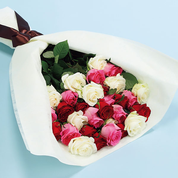 茨木春草園 大輪バラ30本のブーケ【母の日】 商品画像1