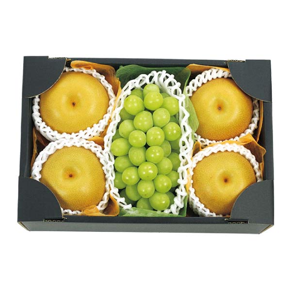 福島県産 シャインマスカットと幸水梨詰合せ(お届け期間：8/21〜8/31)【夏の贈りもの・お中元】　商品画像1