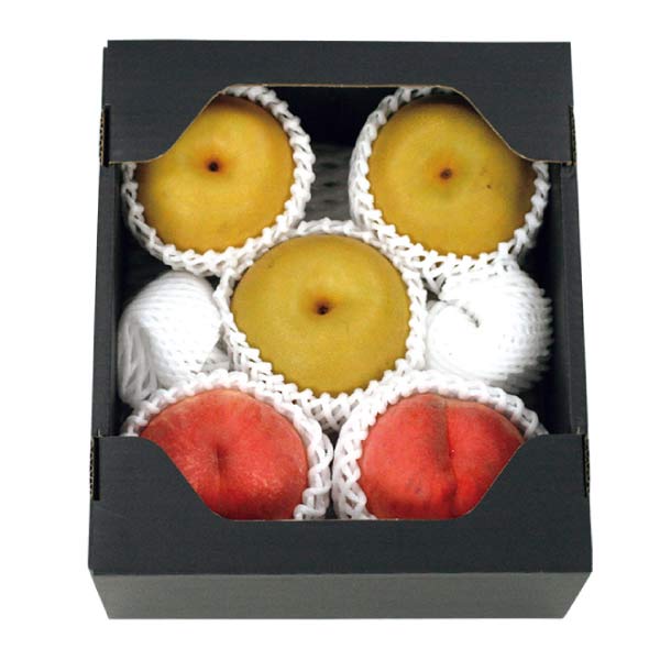 福島県産 幸水梨と白桃セット(お届け期間：8/21〜8/31)【夏の贈りもの・お中元】　商品画像1