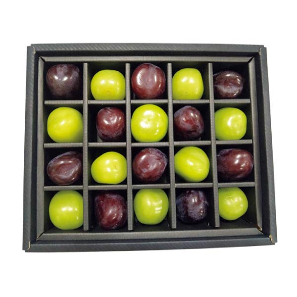 山梨県産(JAふえふき) シャインマスカットと黒系ぶどう(粒々)箱(お届け期間：8/21〜8/31)【夏の贈りもの・お中元】　商品画像1