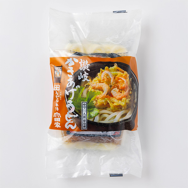 山田家 讃岐かきあげうどん1食×4袋 (L8192)【サクワ】　商品画像1