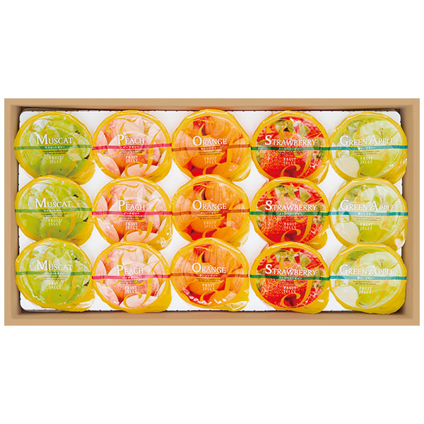 涼彩 フルーティゼリーギフト【おいしいお取り寄せ】　商品画像1