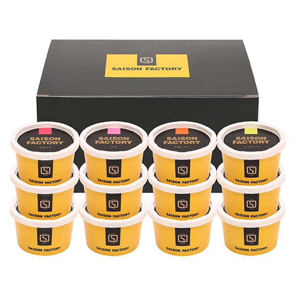 セゾンファクトリー 日本の名産フルーツアイス [AH-SJ]【おいしいお取り寄せ】　商品画像1