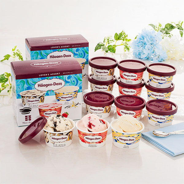 ハーゲンダッツ＆苺アイス [AH-HGRU]【おいしいお取り寄せ】　商品画像1