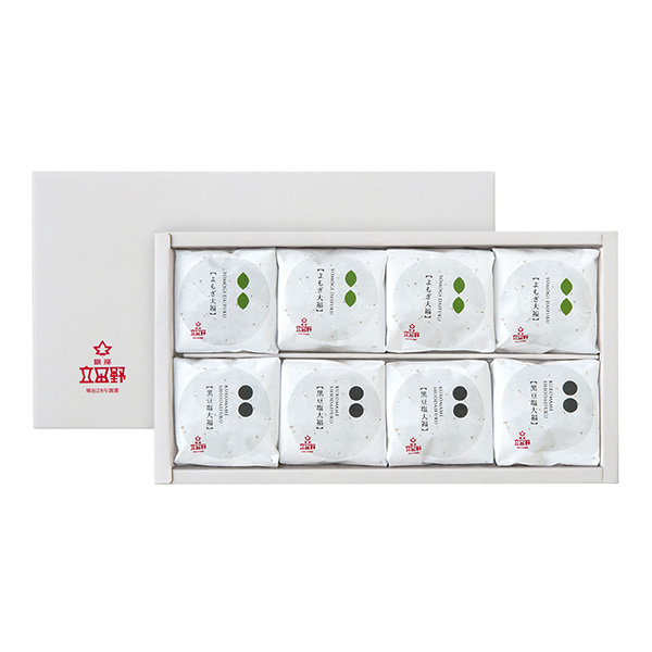 銀座立田野 黒豆塩大福・よもぎ大福 [YF-TM]【おいしいお取り寄せ】　商品画像1