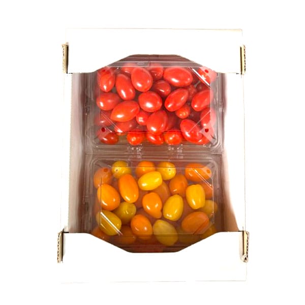 愛知県産JAとよはし ミニトマト クレア3種(レッド・イエロー・オレンジ)詰め合わせ 600g(レッド300g・イエロー150g・オレンジ150g)【CB】 商品画像1