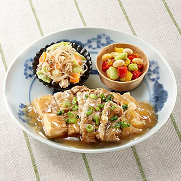ワタミ ワタミの宅食 牛肉と焼き豆腐 一人前(174g)【＠FROZEN】　商品画像1